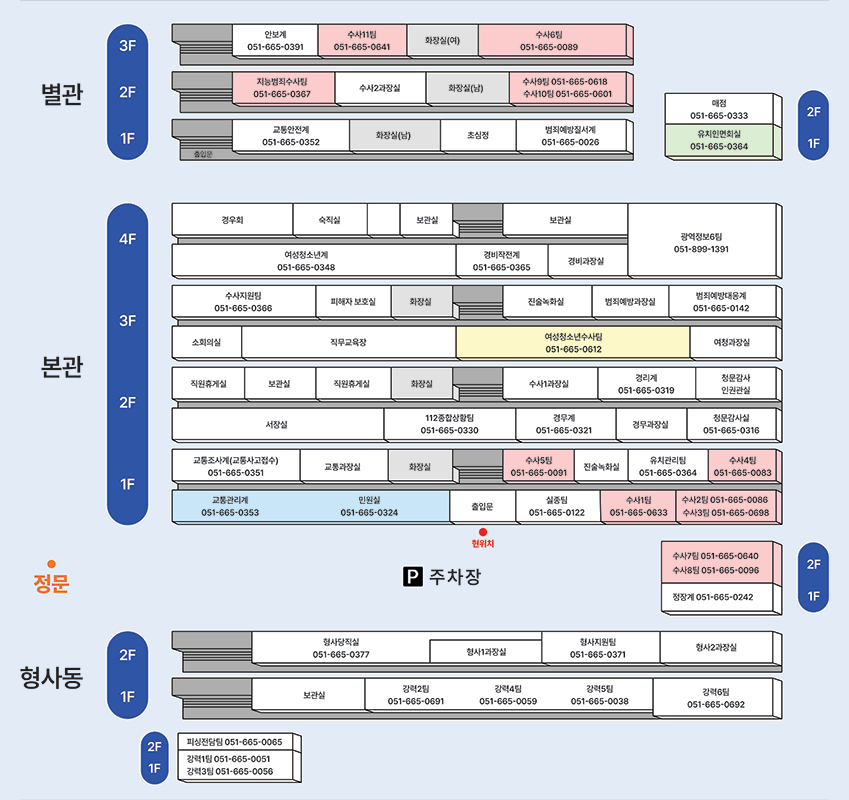 청사안내도