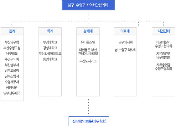 추진체제 구성 및 운영