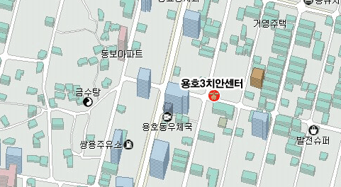 용호동우체국 동쪽