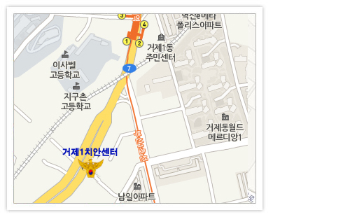 오시는길